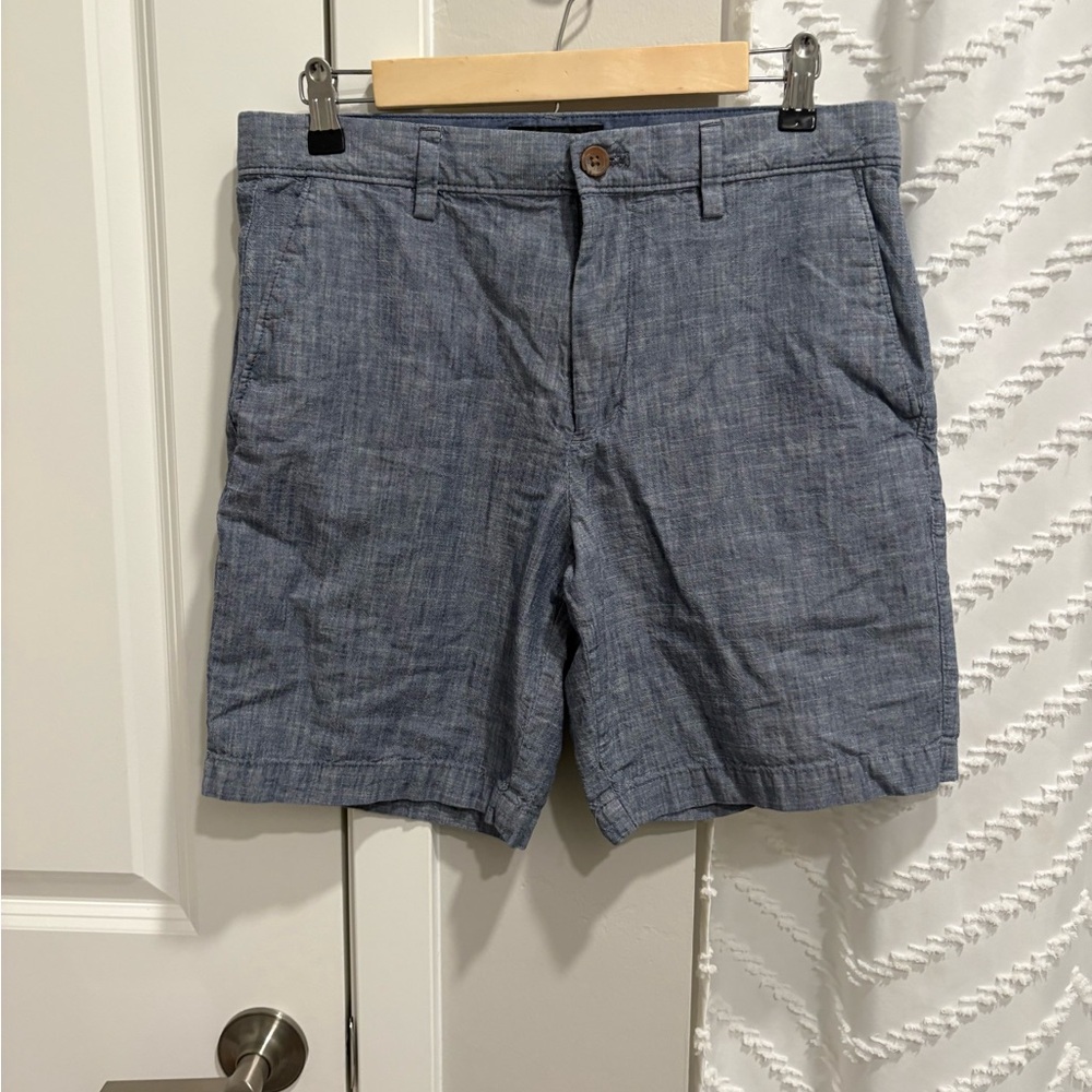Banana Republic Gray Flat Front Shorts